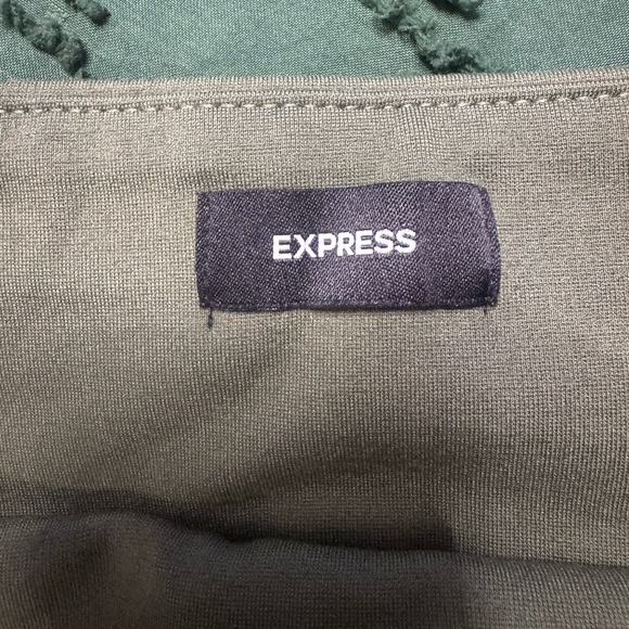 Express Sage Green Ponte Pants - Picture 5 of 5